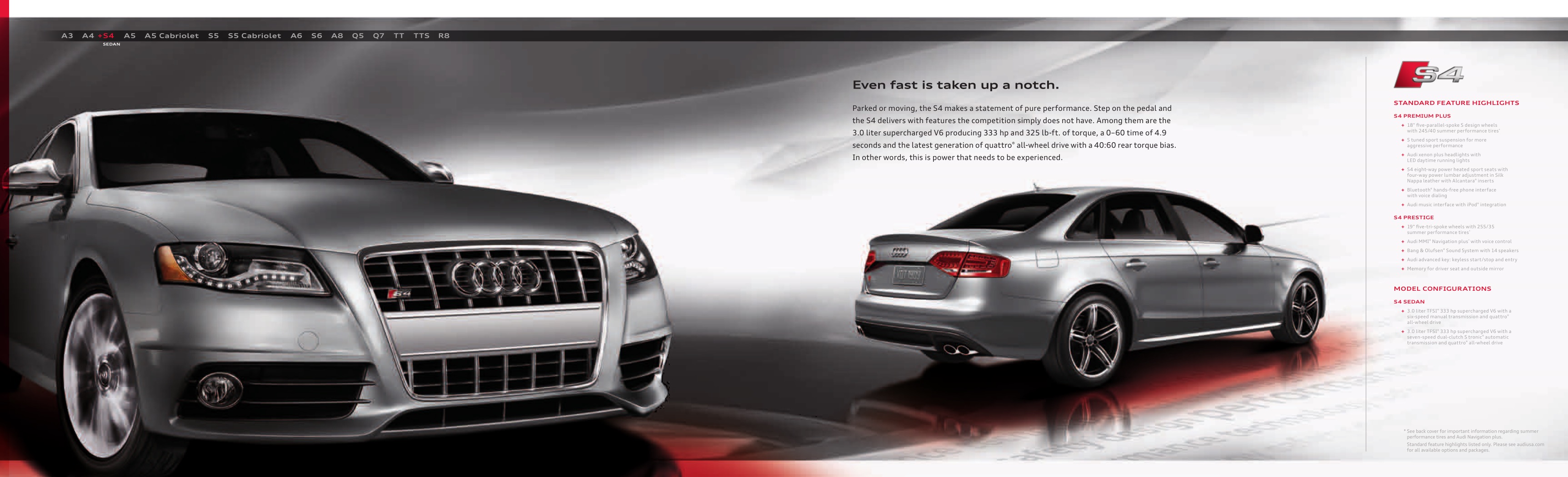 2010 Audi Brochure Page 2
